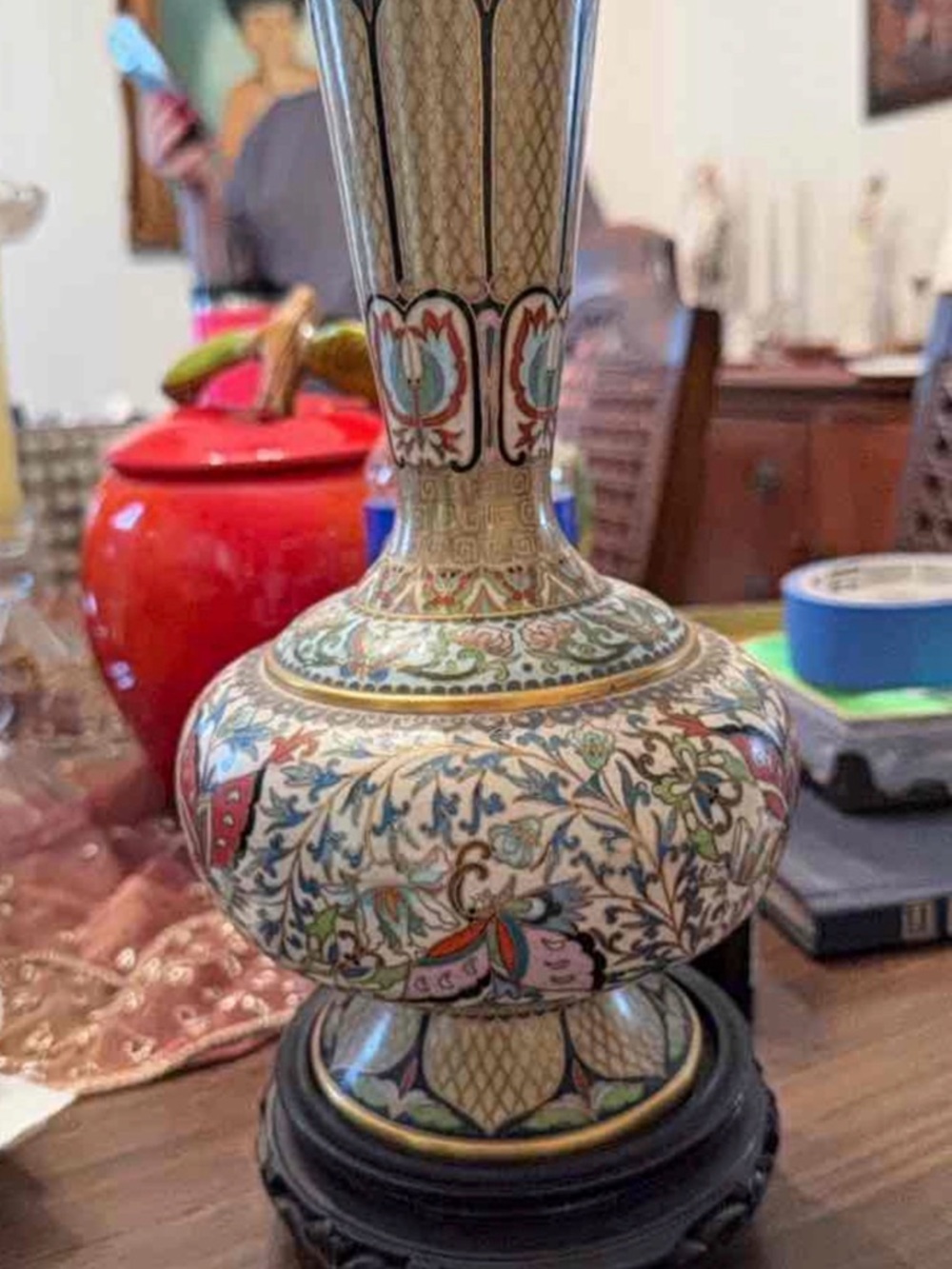 Cloisonné Vase